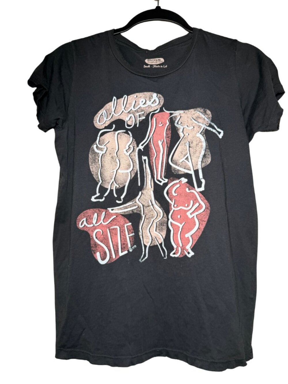 DAZEY LA Allies of All Size Graphic T-shirt Small